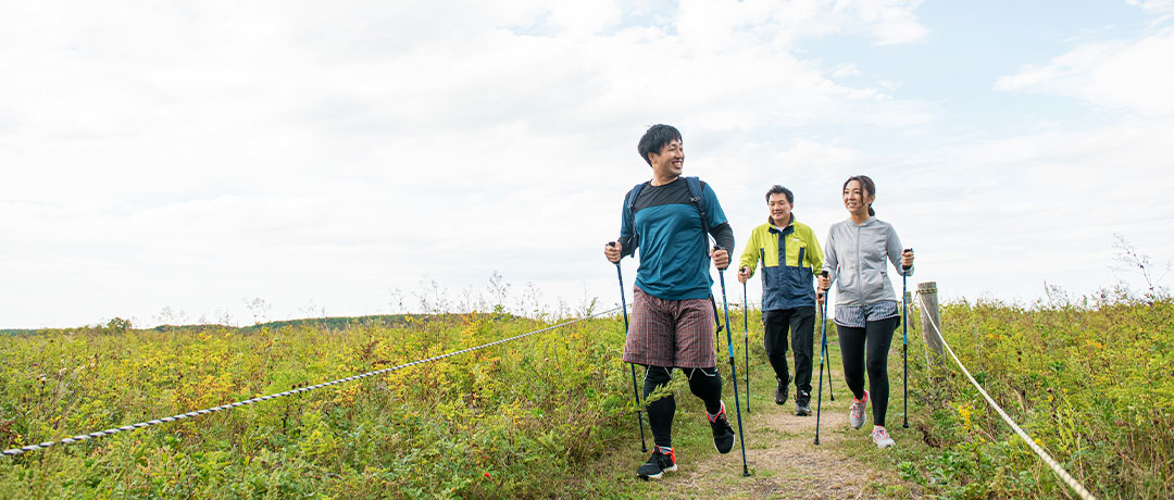 Early Morning Nordic Walk